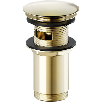 Cersanit Automatická univ. zátka klik-klak 5/4 zlatá mat S951-702