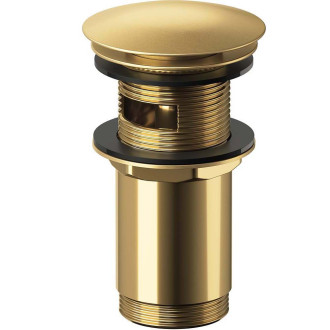 Cersanit Automatická univerzální zátka klik-klak zlatá S951-847