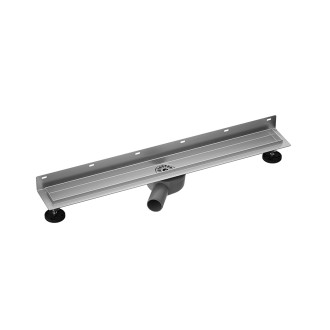 Bemeta Sprchový odtokový žlab ke zdi 800mm, nerez 254653241