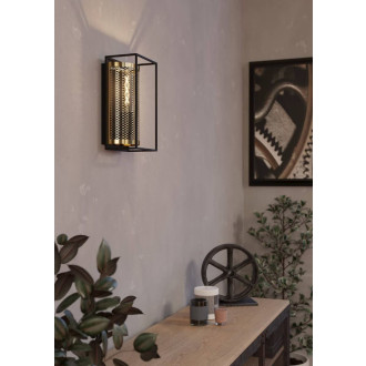 Nástěnná lampa Eglo NOHALES mosaz 43789