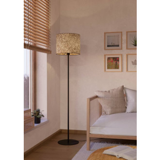 Stojací lampa Eglo BUTTERBURN černá 43939