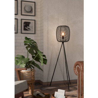 Stojací lampa Eglo RINROE černá 43968
