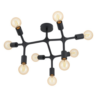 Stropní osvětlení Eglo BOCADELLA 1 černá 98318