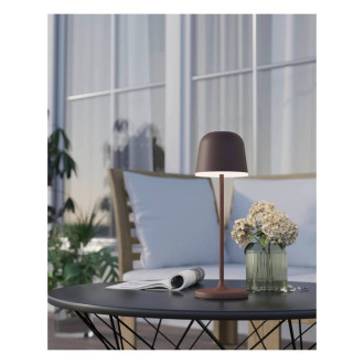 LED Stolní lampa Eglo MANNERA hnědá 900459
