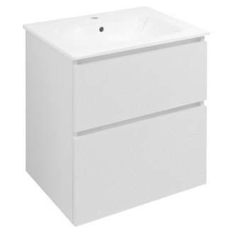 EZARA umyvadlová skříňka 59,2x64x46cm, bílá lesk EZ601-3030