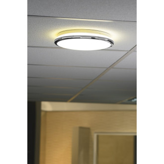 SILVER stropní LED svítidlo,  Ø 28cm, 10W, 230V, 3000K/4000K/6500K, chrom
