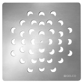 Čtvercová krytka sifonu, chrom 59717