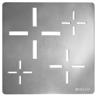 Čtvercová krytka sifonu, chrom 59722