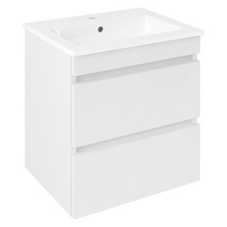 EZARA umyvadlová skříňka 48x54x39cm, bílá lesk EZ492-3030