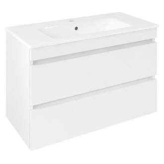 EZARA umyvadlová skříňka 78x54x39cm, bílá lesk EZ792-3030