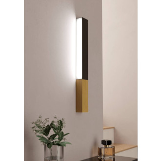 LED Nástěnná lampa Eglo TUDONS černá 900871