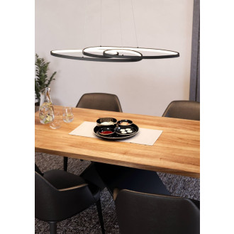 LED Závěsné osvětlení Eglo GIANELLA černá 900948