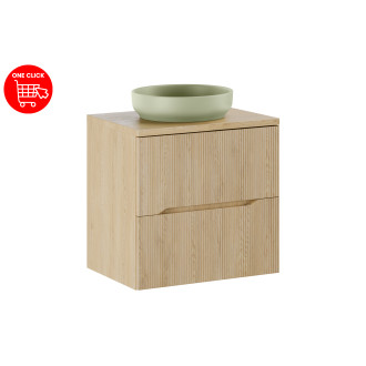 Comad SET-NC B CREMONA 60CM UN RIVER 1 OG Koupelnová sestava 60 cm s deskou a umyvadlem