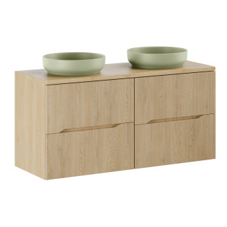 Comad SET-NC B CREMONA 120CM UN RIVER 1 OG Koupelnová sestava 120cm s deskou a umyvadly