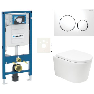 Závěsný wc set do lehkých stěn / předstěnová SAT BREVIS SIKOGESBRTORS20