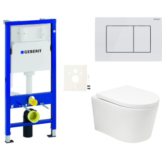 Závěsný wc set do lehkých stěn / předstěnová SAT BREVIS SIKOGESBRTORD30