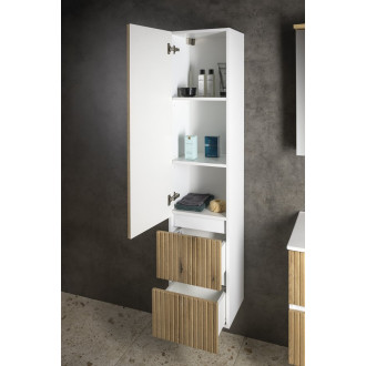 PANEDA STRIP skříňka vysoká 35x165x31cm, levá/pravá, dub emporio PN265
