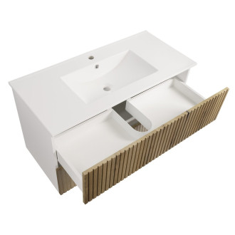 PANEDA STRIP umyvadlová skříňka 99,5x55x45,2cm, dub emporio PN310