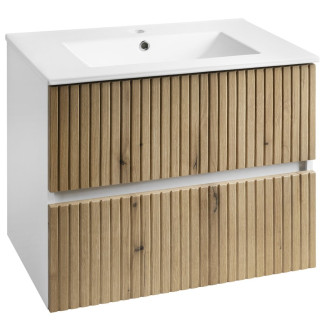 PANEDA STRIP umyvadlová skříňka 69,5x55x45,2cm, dub emporio PN370