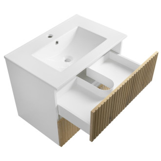 PANEDA STRIP umyvadlová skříňka 69,5x55x45,2cm, dub emporio PN370