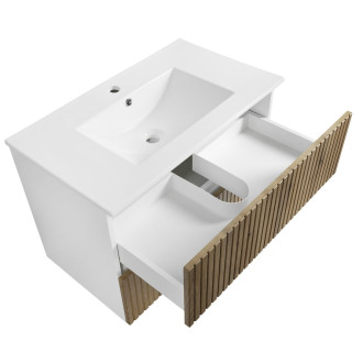 PANEDA STRIP umyvadlová skříňka 79,5x55x45,2cm, dub emporio PN380