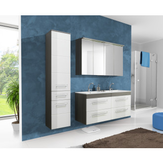 Comad COSMO 2 - 820 WHITE/AVOLA Skříňka pod umyvadlo 60 cm 2 zásuvky