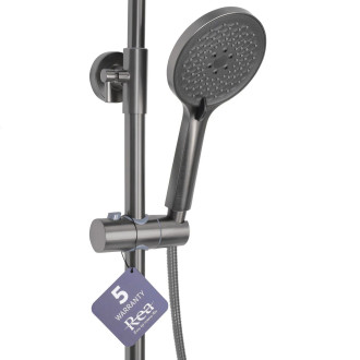 REA Avalon sprchový set, Titanium REA-P2401