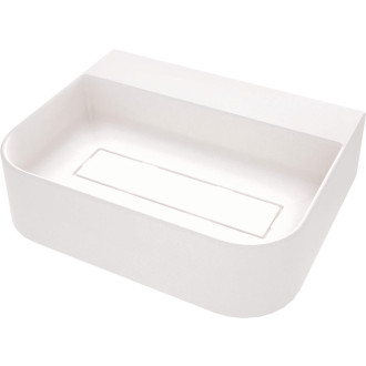 Deante ARNIKA umyvadlo s krytem, granit, alabastr, 505x405 mm CQA_AU5S