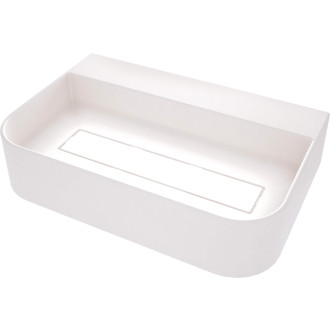 Deante ARNIKA umyvadlo s krytem, granit, alabastr, 605x405 mm CQA_AU6S