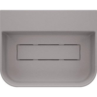 Deante ARNIKA umyvadlo s krytem, granit, šedá metalíza, 505x405 mm CQA_SU5S