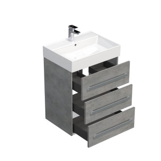 CUBE WAY skř. s um. SAT 60 beton CUBE46603BESAT