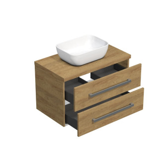 CUBE W C skř.na desku SAT 80 dub chrom CUBE46803DH45