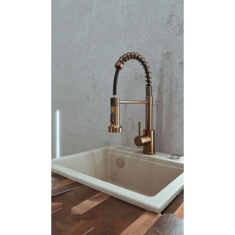 Rea Kuchyňská baterie REA Colin Brush Copper REA-B5459