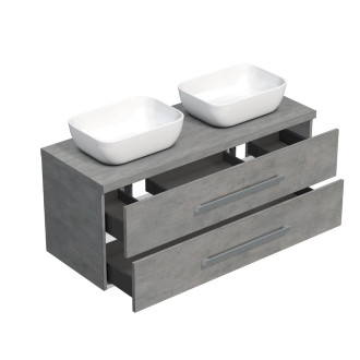 CUBE WAY skř.na desku SAT 120 beton CUBE461203BESAT45