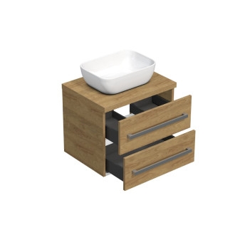 CUBE skř.s um.na desku SAT 60 dub, chrom CUBE461603DH45