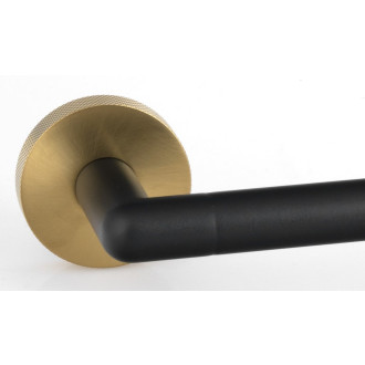 LARISSA držák ručníků 300mm, černá/zlato mat WS009BG 59056