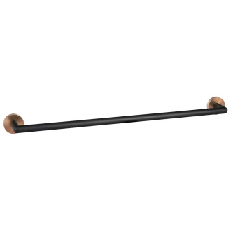 LARISSA držák ručníků 600mm, černá/měď mat WS010BC 59059