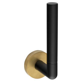 LARISSA držák toaletního papíru rezervní, černá/zlato mat WS018BG 60580