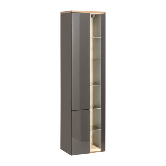 Comad BAHAMA GREY 800 Vysoká skříňka 2 dvířka