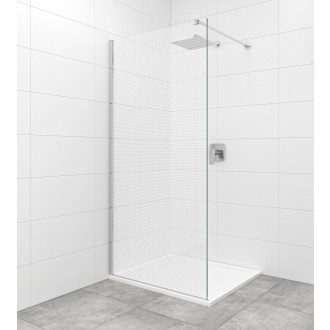 Walk-in 87x200(pouze sklo), Easy clean SATBWI90MRPR