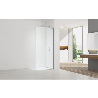 Walk-in 87x200,profil,zavět prav CR-MR SATBWI90MRZAVP