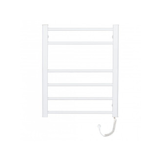 CERANO Elektrický sušák ručníků Domenico bílá lesklá 660x550 mm LIV-W-ER-6-55