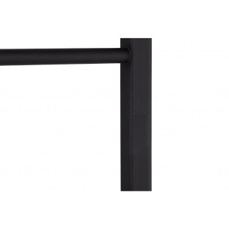 CERANO Elektrický sušák ručníků Luca černá matná 660x550 mm LIV-EG-6-55-X