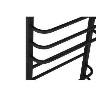 CERANO Elektrický sušák ručníků Ricardo, s displejem černá matná 1160x550mm LIV-B-ED-12-55