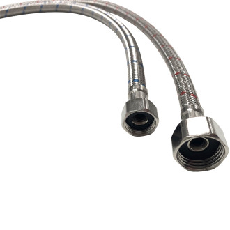 CERANO Flexibilní připojovací hadice FxF 3/8"x1/2" chrom 60 cm CER-476462