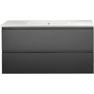 CERANO Koupelnová skříňka pod umyvadlo Carole černá matná 100x49,8x46 cm CER-431575