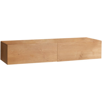 CERANO - Koupelnová skříňka pod umyvadlo Noira - dub medový - 150x48x28 cm