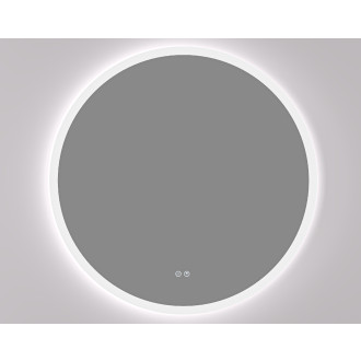 CERANO - Koupelnové LED zrcadlo Aureo - Ø 50 cm