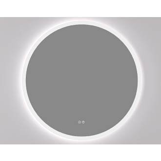 CERANO - Koupelnové LED zrcadlo Aureo - Ø 90 cm