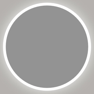 CERANO - Koupelnové LED zrcadlo Lavoro - Ø80